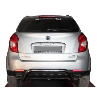 Задня дуга AK007 (нерж) для SsangYong Korando 2010-2019 рр