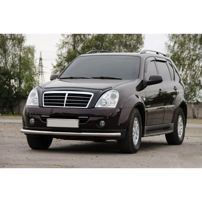 Передній захист ST008 (нерж) для SsangYong Rexton I 2001-2017 рр