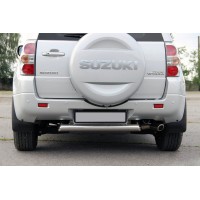 Задняя защита AK002 (нерж) для Suzuki Grand Vitara 2005-2017 гг