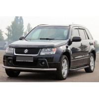 Передний ус ST008 (нерж) для Suzuki Grand Vitara 2005-2017 гг