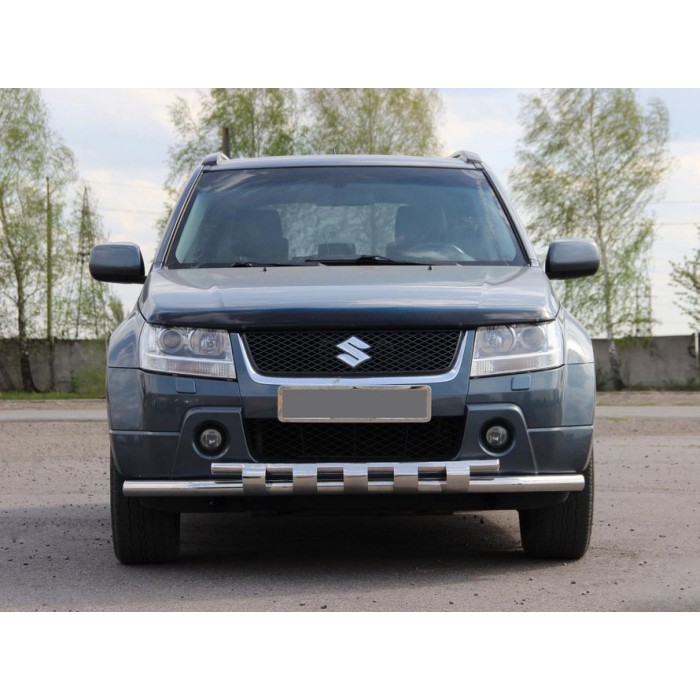 Передній вус ST015 (нерж) для Suzuki Grand Vitara 2005-2017 рр