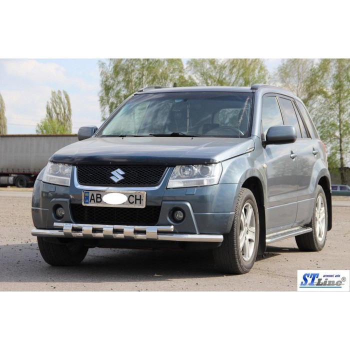 Передній вус ST015 (нерж) для Suzuki Grand Vitara 2005-2017 рр