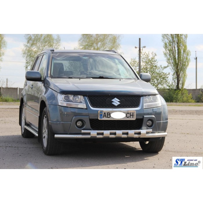 Передній вус ST015 (нерж) для Suzuki Grand Vitara 2005-2017 рр