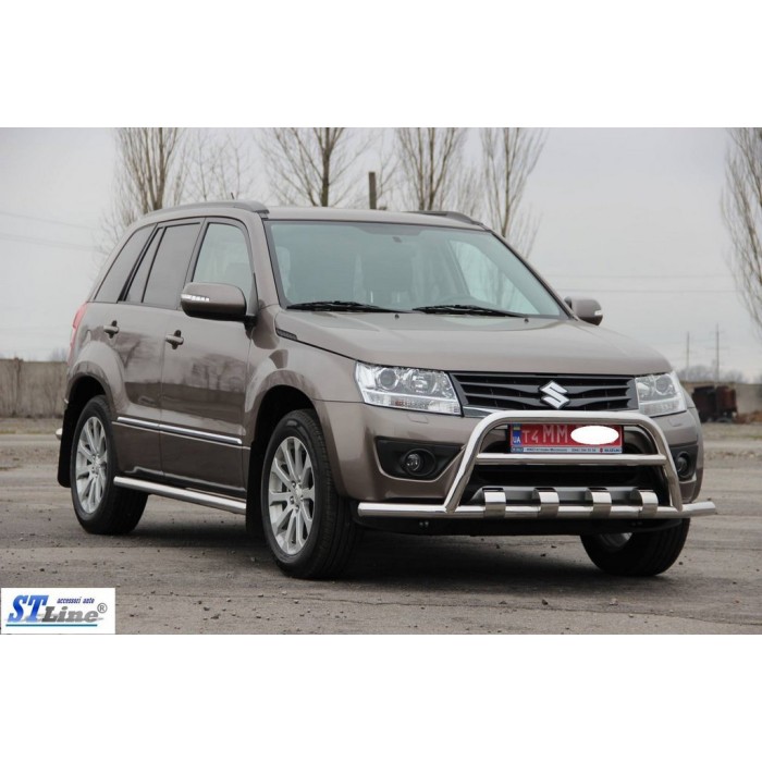 Кенгурятник ST-WT-15 (нерж.) для Suzuki Grand Vitara 2005-2017 рр