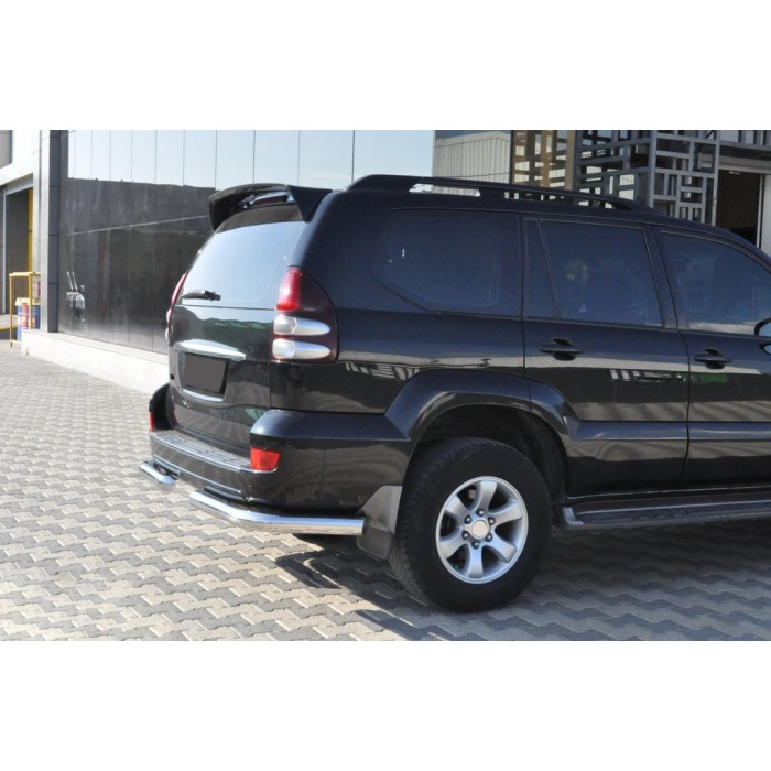 Задні куточки AK003 (2 шт., нерж) для Toyota Land Cruiser Prado 120