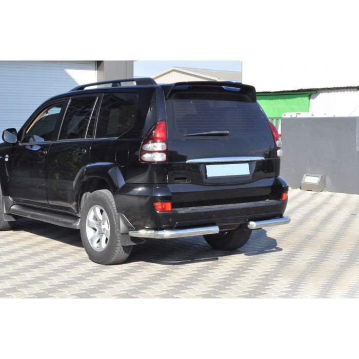 Задні куточки AK003 (2 шт., нерж) для Toyota Land Cruiser Prado 120