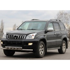 Передня дуга ST015 (нерж.) для Toyota Land Cruiser Prado 120