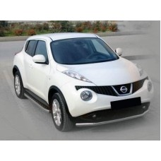 Передній захист ST008-2 (нерж) для Nissan Juke 2010-2019 рр