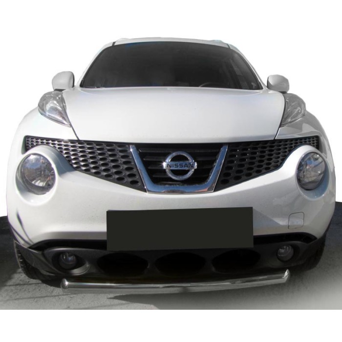 Передній захист ST008-1 (нерж) для Nissan Juke 2010-2019 рр