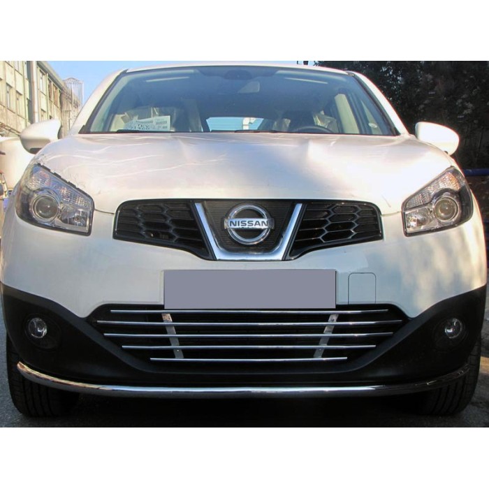 Передній захист ST008 (нерж) для Nissan Qashqai 2014-2021 рр