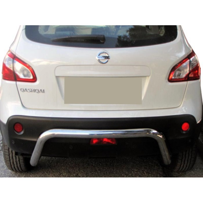 Задняя дуга AK007 (нерж.) для Nissan Qashqai 2007-2010 гг