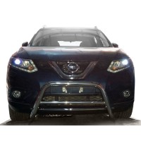 Кенгурятник WT005 (нерж) для Nissan X-trail T32/Rogue 2014-2021 гг