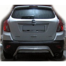 Задня дуга AK007-2 (нерж.) для Opel Antara 2006-2017 рр