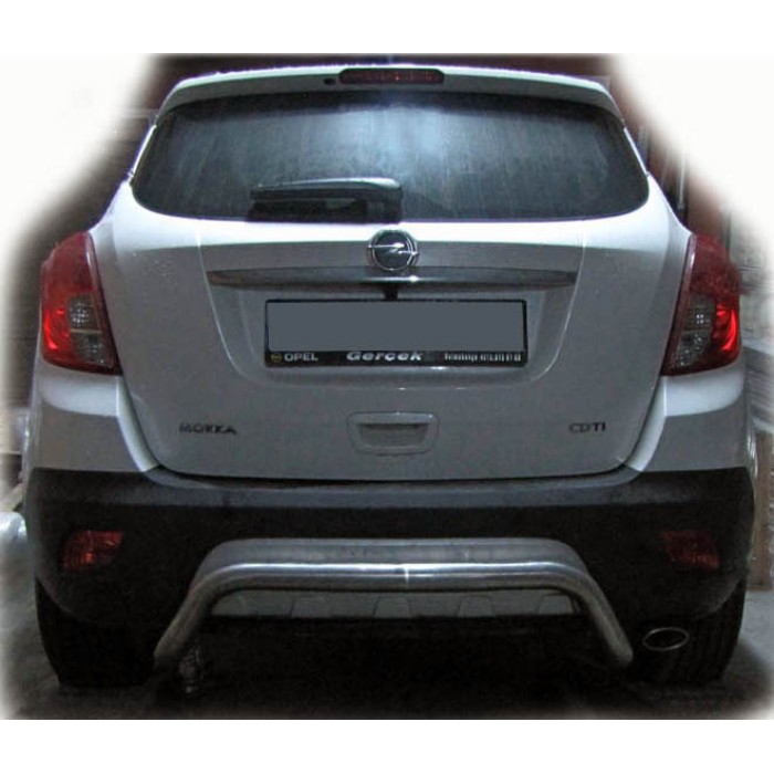 Задня дуга AK007-2 (нерж.) для Opel Antara 2006-2017 рр