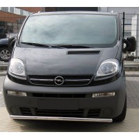 Передняя защита ST008 (нерж.) 42 мм для Opel Vivaro 2001-2015 гг