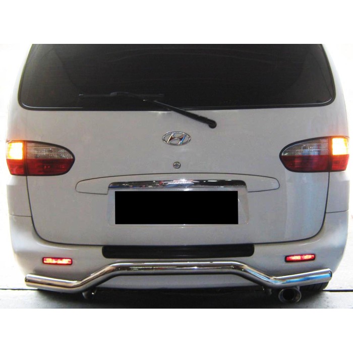 Задняя дуга AK-005 (нерж.) для Hyundai H200, H1, Starex 1998-2007 гг