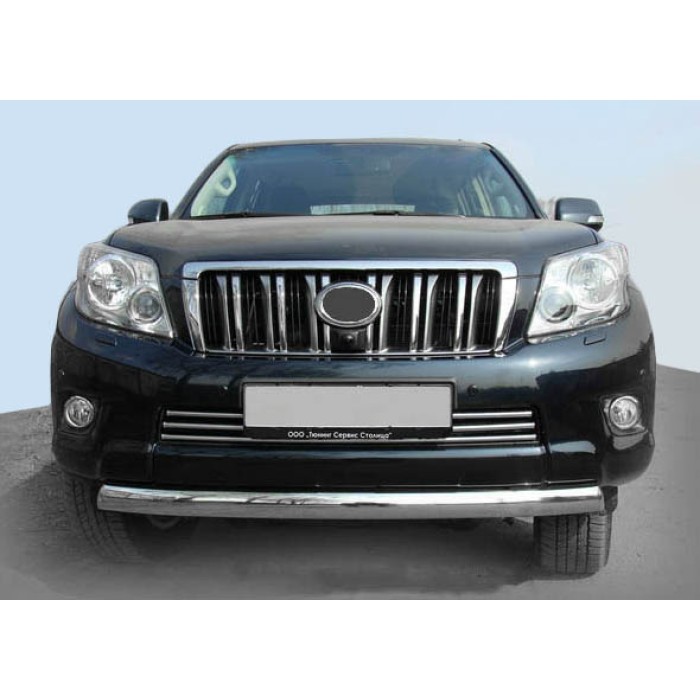 Передняя дуга ST008 (нерж.) для Toyota Land Cruiser Prado 120