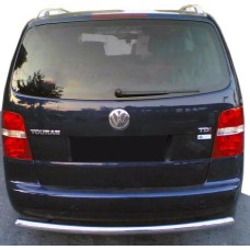 Задній захист AK002 (1 шт, нерж) для Volkswagen Touran 2003-2010 рр