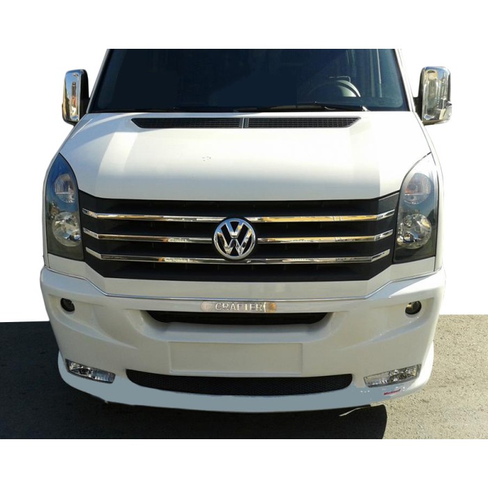 Передній бампер 2012-2025 (Era прямий, під фарбування) для Volkswagen Crafter рр