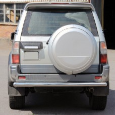 Задняя дуга AK002 (нерж) для Toyota Land Cruiser 90 Prado