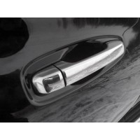 Накладки на ручки (4 шт, нерж.) для Toyota Land Cruiser Prado 150