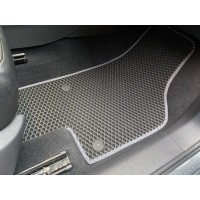 Коврики (3 ряда, EVA, черные) для Volkswagen Sharan 2010- гг