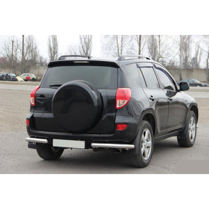 Задні куточки AK003 (2 шт., нерж) для Toyota Rav 4 2006-2013 рр