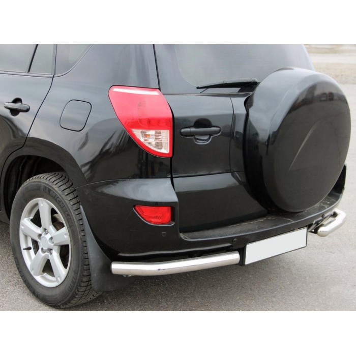 Задні куточки AK003 (2 шт., нерж) для Toyota Rav 4 2006-2013 рр