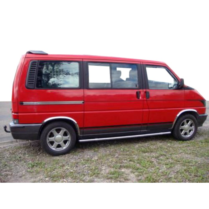 Накладки на арки (4 шт, нерж) для Volkswagen T4 Caravelle/Multivan