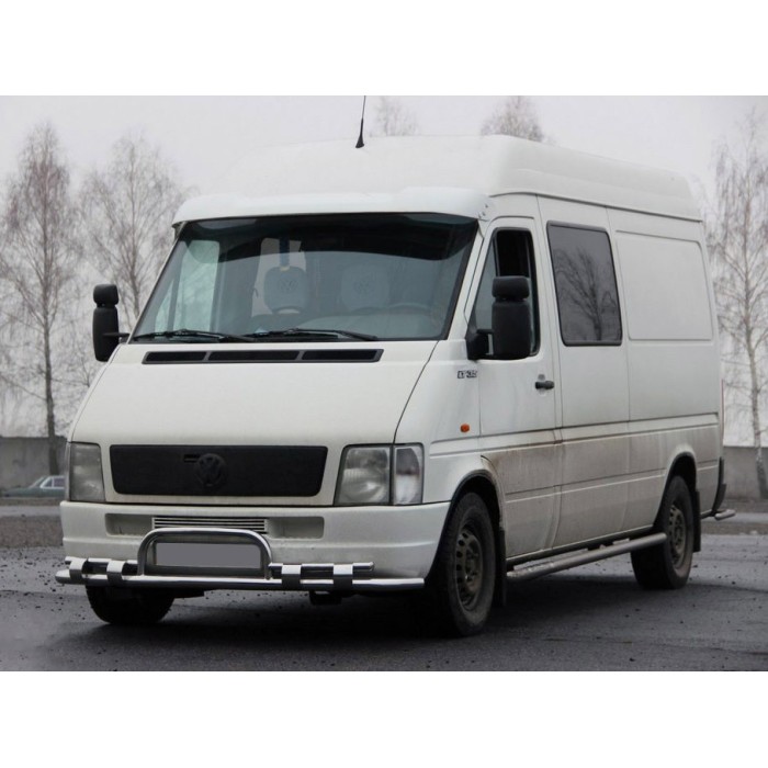 Передній захист ST020 (нерж) для Volkswagen LT 1995-2006 рр