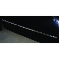 Молдинг дверной (4 шт, нерж) OmsaLine - Итальянская нержавейка для Volkswagen Golf 4