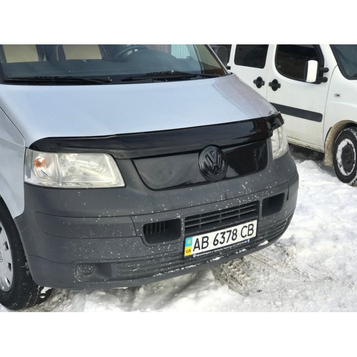 Зимова верхній накладка на решітку Матова для Volkswagen T5 Transporter 2003-2010 рр