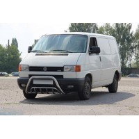 Кенгурятник WT002 (нерж) для Volkswagen T4 Caravelle/Multivan