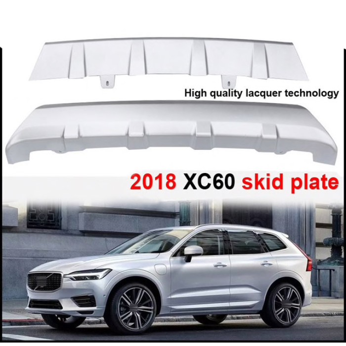 Передня і задня накладки (2 шт) для Volvo XC60 2017- рр