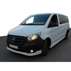 Тюнінг обвіс на передній бампер (під фарбування) для Mercedes Vito / V-class W447 2014- рр