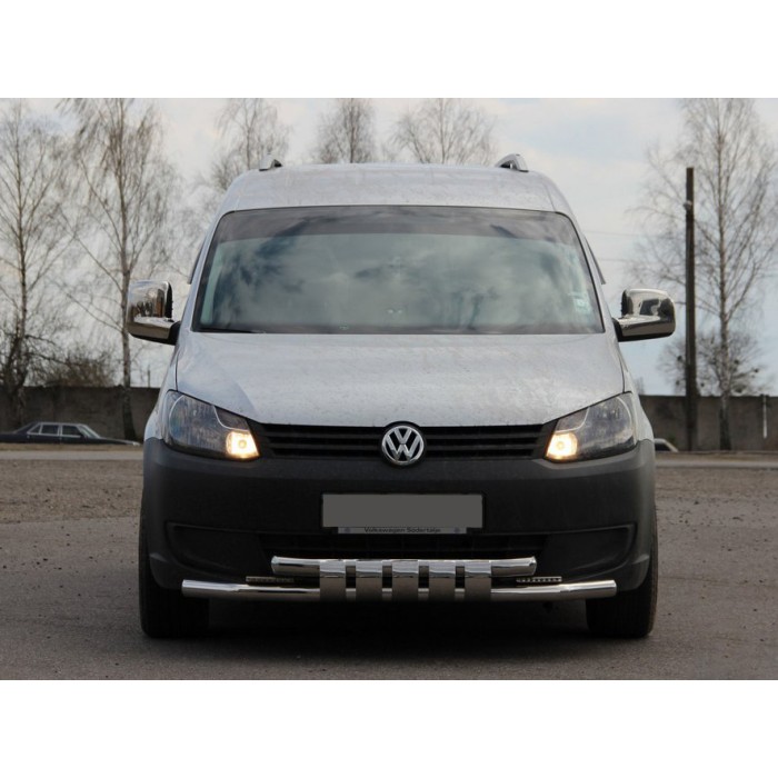 Передній вус Shark ST015 (нерж) для Volkswagen Caddy 2010-2015 рр