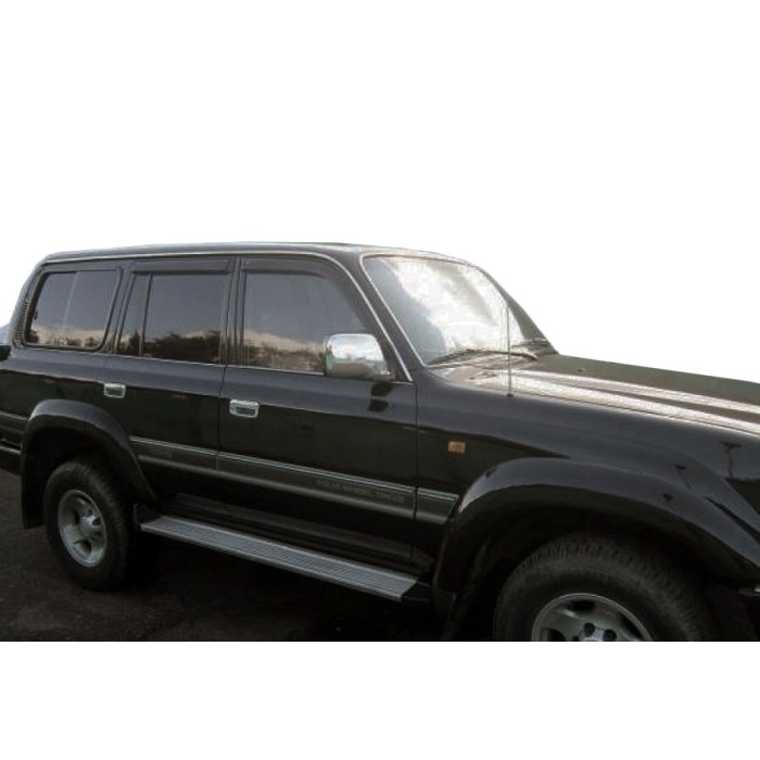 Ветровики (4 шт, HIC) для Toyota Land Cruiser 80