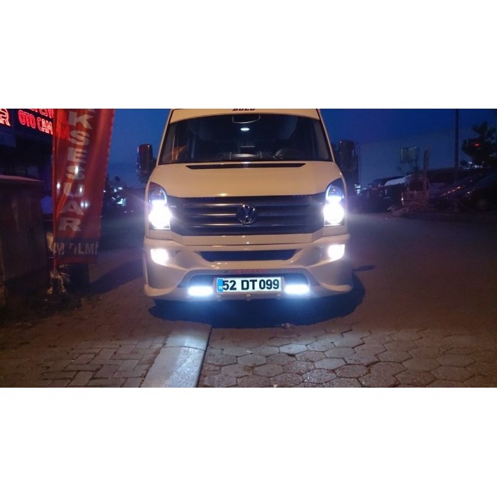 Передній бампер 2012-2025 (Sport-3, під фарбування) для Volkswagen Crafter рр