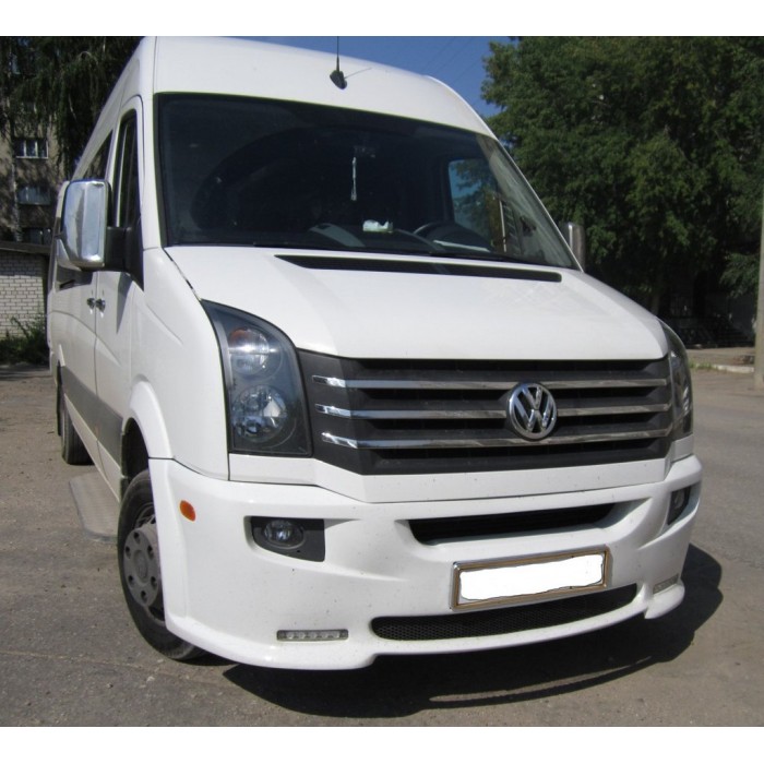 Передній бампер 2012-2025 (LED, під фарбування) для Volkswagen Crafter рр