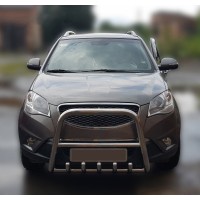 Кенгурятник F1-40 (нерж.) для SsangYong Korando 2010–2019 гг