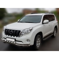 Передняя защита F3-31 (нерж) для Toyota Land Cruiser Prado 150