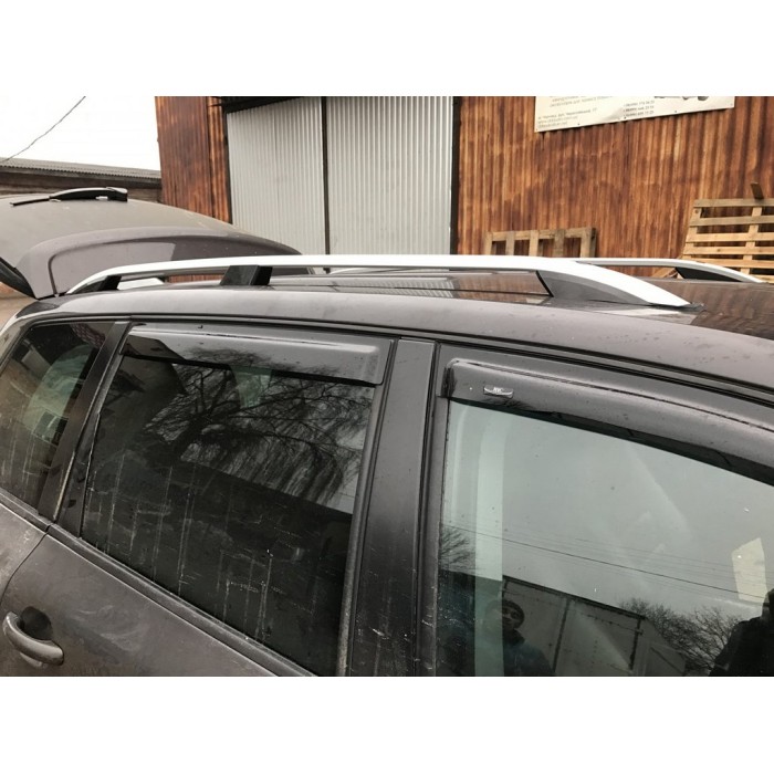 Рейлінги Skyport (сірий мат) для Volkswagen Touareg 2002-2010 рр