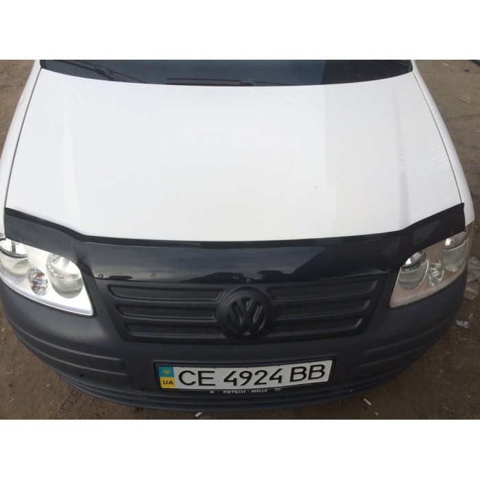 Зимова накладка на решітку (верхня) Матова для Volkswagen Caddy 2004-2010 рр