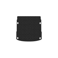 Коврик с экокожи в багажник E-tron Quattro (GE) Audi 2018 1 поколение SUV Canada EVAtech  ECO Экокожа черная c черной ниткой черный кант