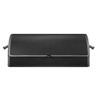 Сумка-органайзер в багажник EVAtech PRO L 32x75x30 см ромб чорний кант сірий