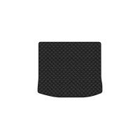 Коврик с экокожи в багажник Edge Ford 2014-2018 2 поколение SUV USA EVAtech  ECO Экокожа черная c черной ниткой черный кант