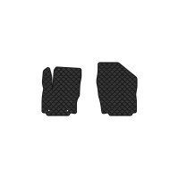 Коврики с экокожи в салон Mondeo (BA7) Ford 2007-2014 4 поколение Combi EU EVAtech  ECO Экокожа черная c черной ниткой черный кант