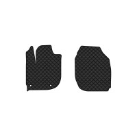 Коврики с экокожи в салон M-NV Honda 2021 1 поколение SUV China EVAtech  ECO Экокожа черная c черной ниткой черный кант