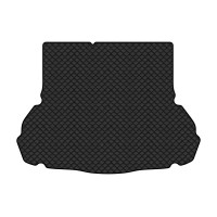 Коврик с экокожи в багажник Elantra (MD) (3 clips) Hyundai 2010-2015 5 поколение Sedan USA EVAtech  ECO Экокожа черная c черной ниткой черный кант