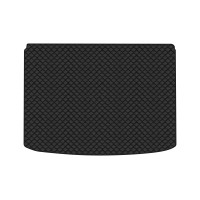 Коврик с экокожи в багажник Vitara (II) Suzuki 2015 2 поколение SUV EU EVAtech  ECO Экокожа черная c черной ниткой черный кант